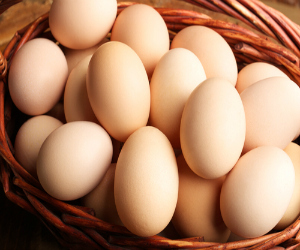 Eggs from a famer's market