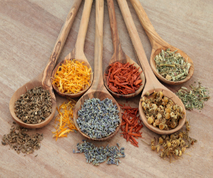 Herbs from a famer's market