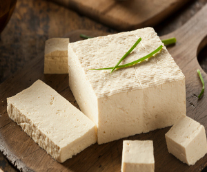 Tofu from a famer's market